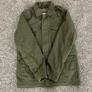 Hollister Olive Green Heavy Jacket